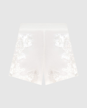 Simkhai Білі шорти Sammie Soutache з аплікацією 1264120SW