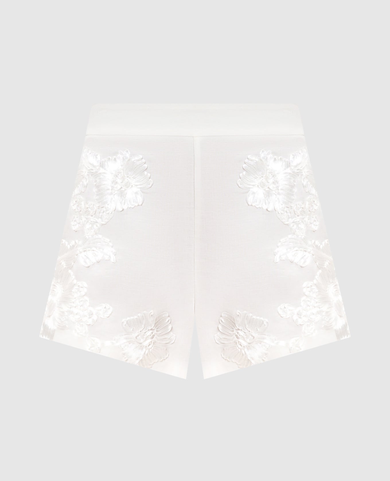 Белые шорты Sammie Soutache с аппликацией