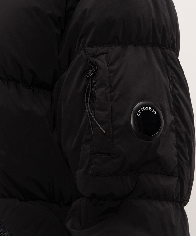 C.P. Company Черный пуховик MOW256A005864G изображение 5