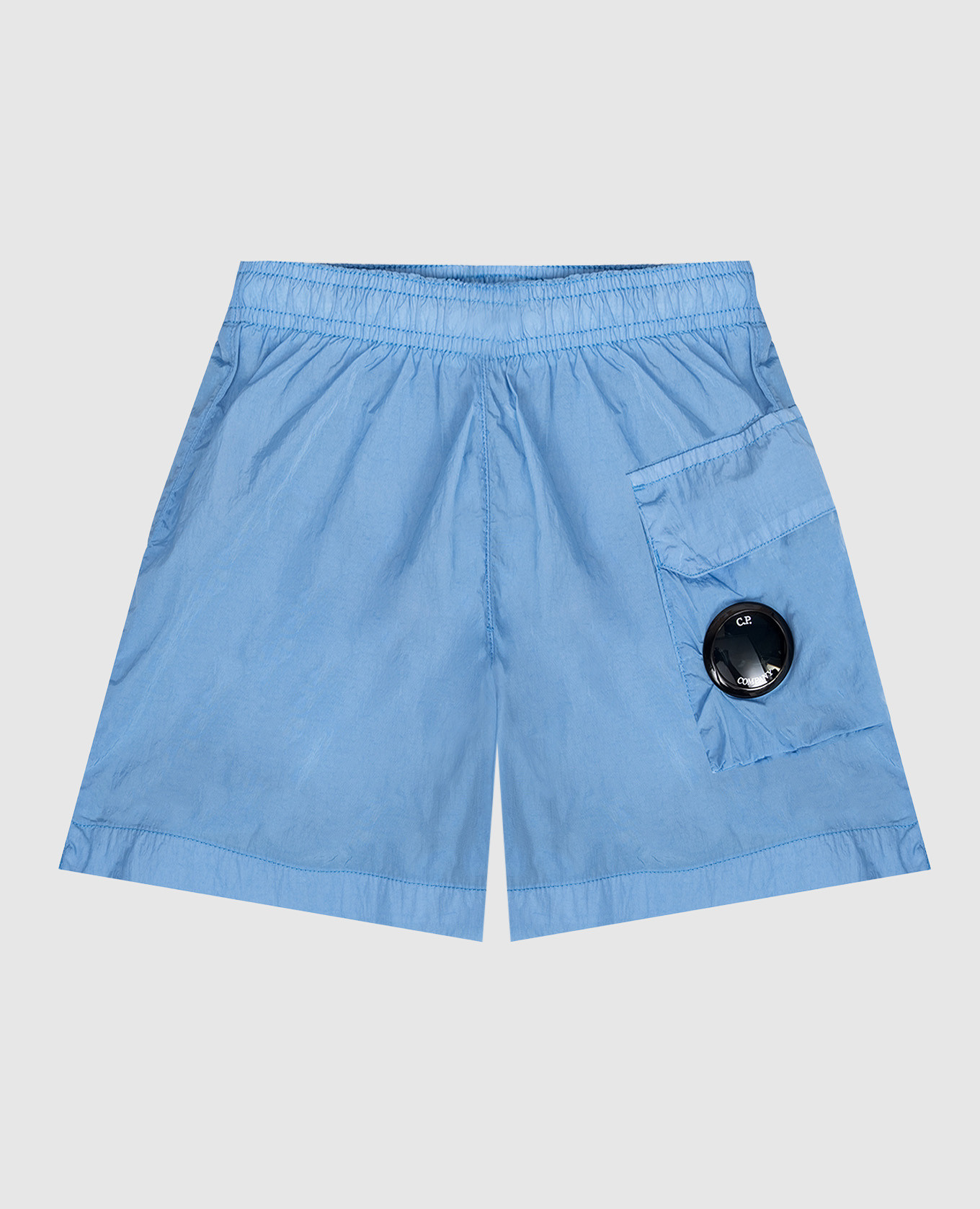 Детские голубые шорты для плавания