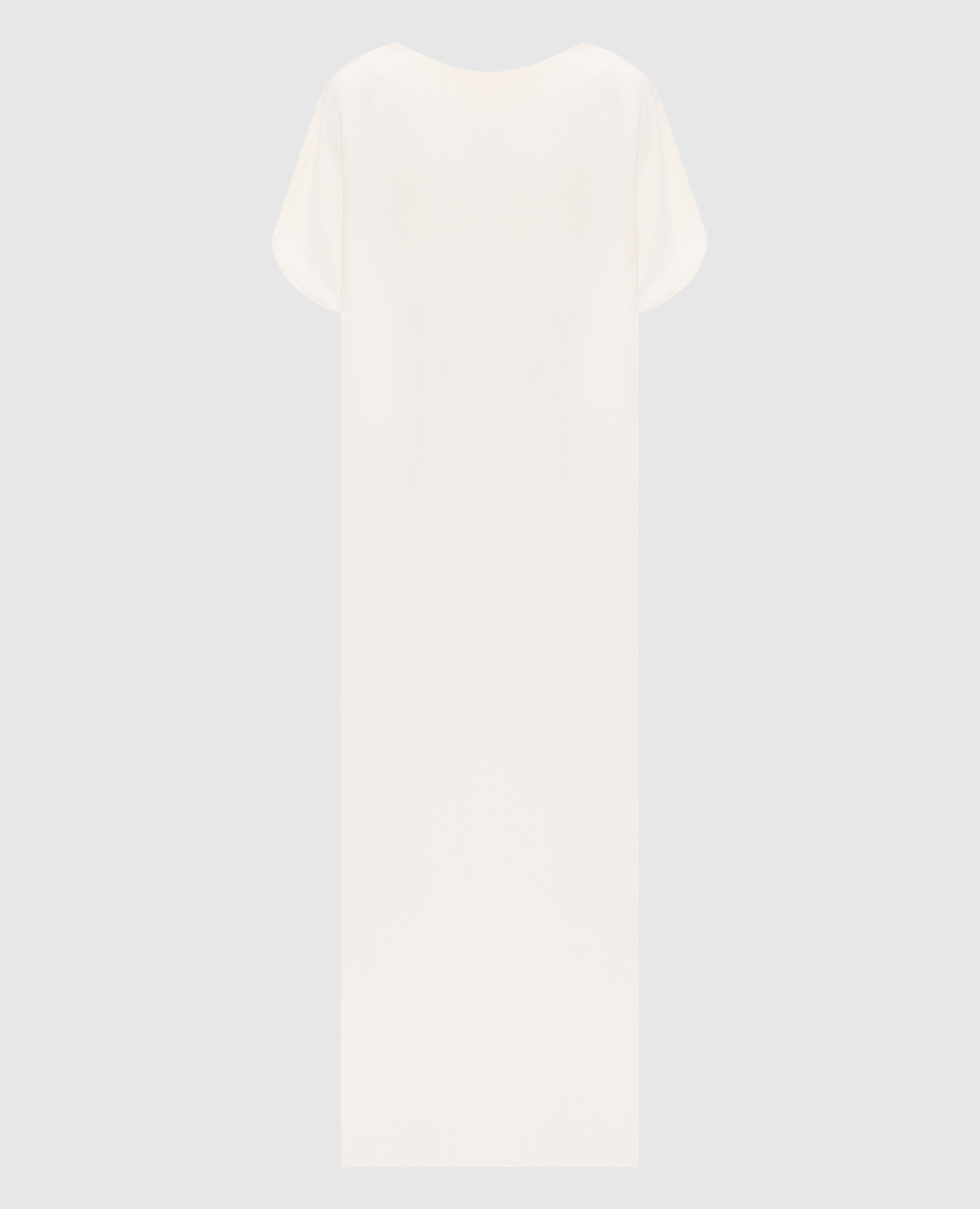 Бежевое платье макси SAKARI