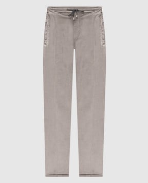Doriani Cashmere Сірі вельветові штани P161TCT160F193T160