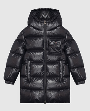 Moncler ENFANT Детский синий пуховик Marapi L29541C00010597Z8