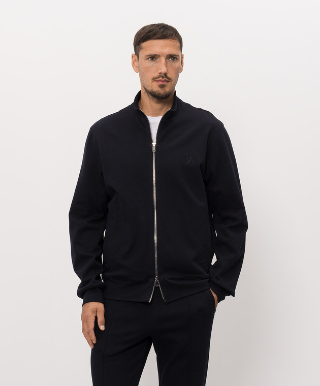 ISAIA Синяя спортивная куртка MFRI19J0300 изображение 3