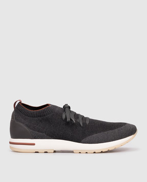 Loro Piana Сірі кросівки Flexy Walk FAI1540