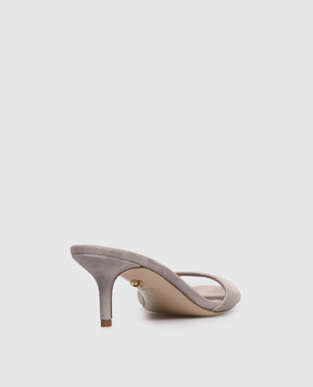 Babe Pay Pls Серые замшевые мюли 274503ZA