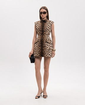 Max Mara Sportmax Платье SPXLONZA в леопардовый принт SPXLONZA