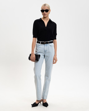 Givenchy Голубые джинсы с патчем логотипа BW5190517P