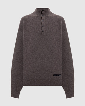 Alexander Wang Коричневый свитер с шерстью UKC4261001