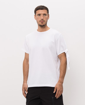 JW Anderson Белая футболка JT0299PG1937