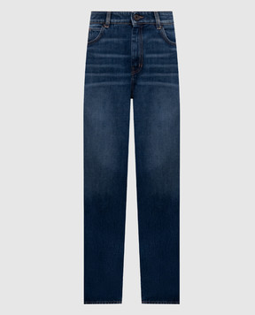 Max Mara Weekend Синие джинсы CEDRO с логотипом WKDCEDRO