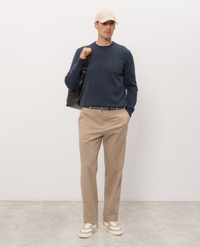 Cashmere&Whiskey Синій джемпер з кашеміру MU7791312525R