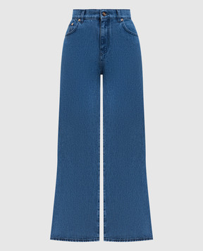 Gabriela Hearst Сині джинси кльош Ezra Bootcut 1252034T131