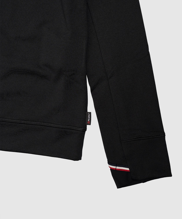 Moncler Grenoble ENFANT Дитячий чорний джемпер L29578L00001899JO зображення 3