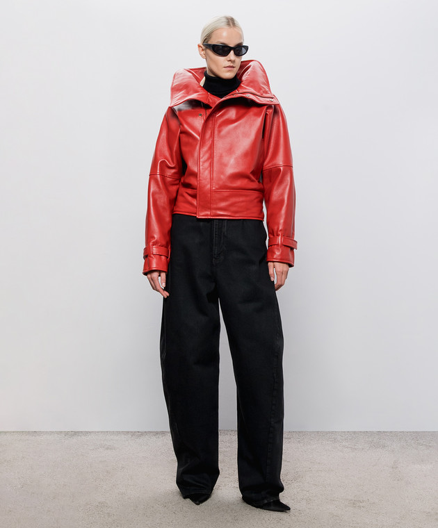 Balenciaga Чорні джинси з патчем логотипа A0095FTBP47 зображення 2