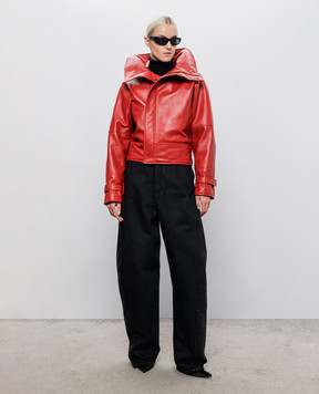 Balenciaga Чорні джинси з патчем логотипа A0095FTBP47