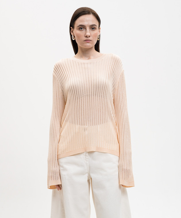 Loulou de Saison Бежевий джемпер Hedora HEDORA зображення 3