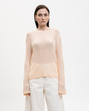 Loulou de Saison Бежевий джемпер Hedora HEDORA