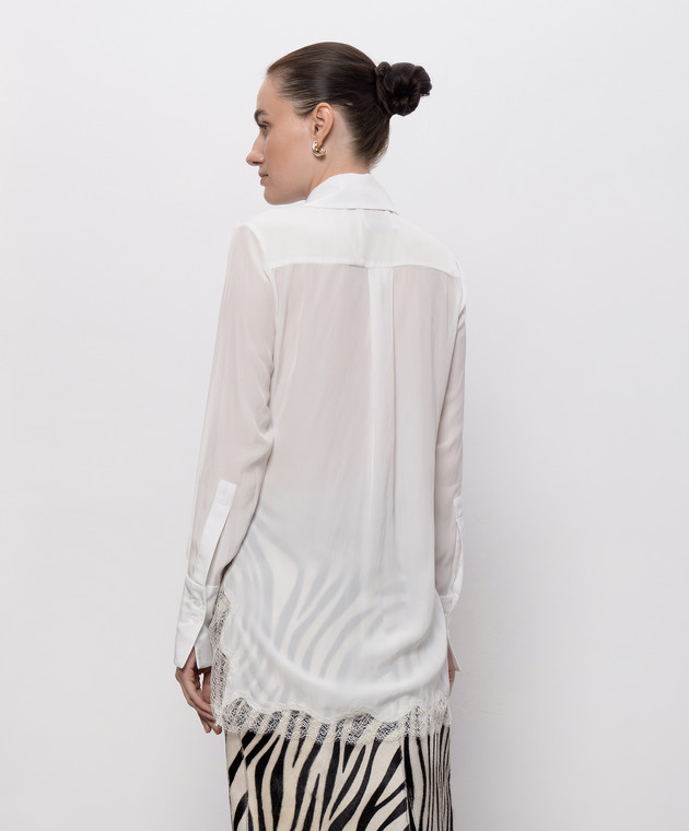 16Arlington Белая блуза Fiorella T468SS2604 изображение 4