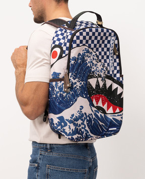 Sprayground Детский синий рюкзак ICHIMATSU-MOYŌ CAMOKAWA 910B8810NSZ