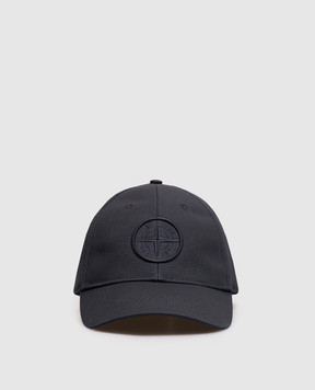 Stone Island Синя кепка з вишивкою L2S159100013S0248
