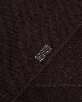 Brunello Cucinelli Коричневий бактус з кашеміру M12201889