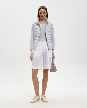 MooRER Серый жилет VILLAN из льна VILLANLSN