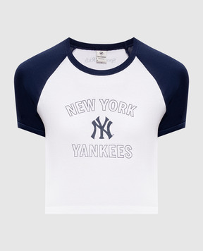 Sporty & Rich Укороченная футболка Yankees Arch Baby TO1391418694WH50