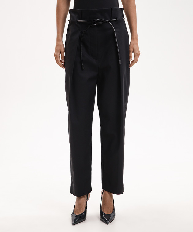 3.1 Phillip Lim Черные штаны E2015103CNS изображение 3