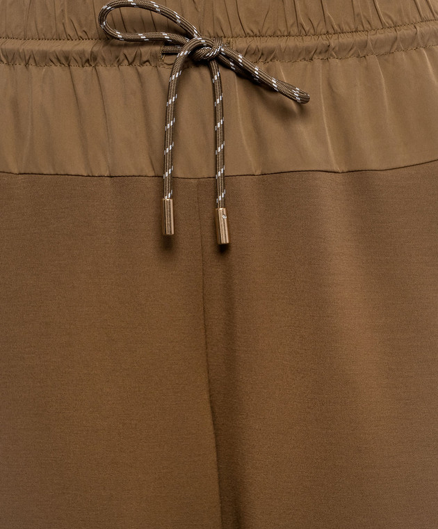 Twinset Коричневі спортивні штани 262LI2LCC зображення 5