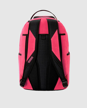 Sprayground Детский розовый велюровый рюкзак SHINOBI SHARKS IN PARIS 910B7320NSZ