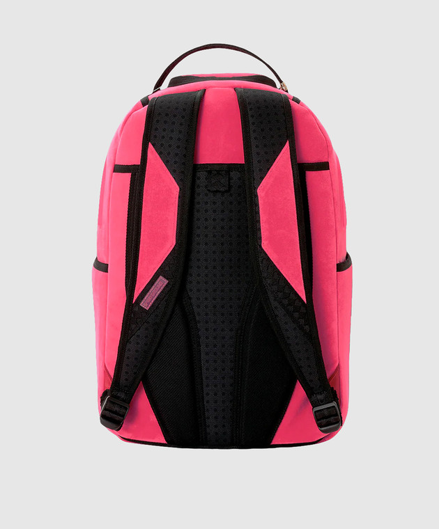 Sprayground Детский розовый велюровый рюкзак SHINOBI SHARKS IN PARIS 910B7320NSZ изображение 3