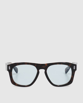 Brunello Cucinelli Коричневые солнцезащитные очки Alke MOCSTEMS27