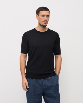 Peserico Чорна футболка R59486F149173N