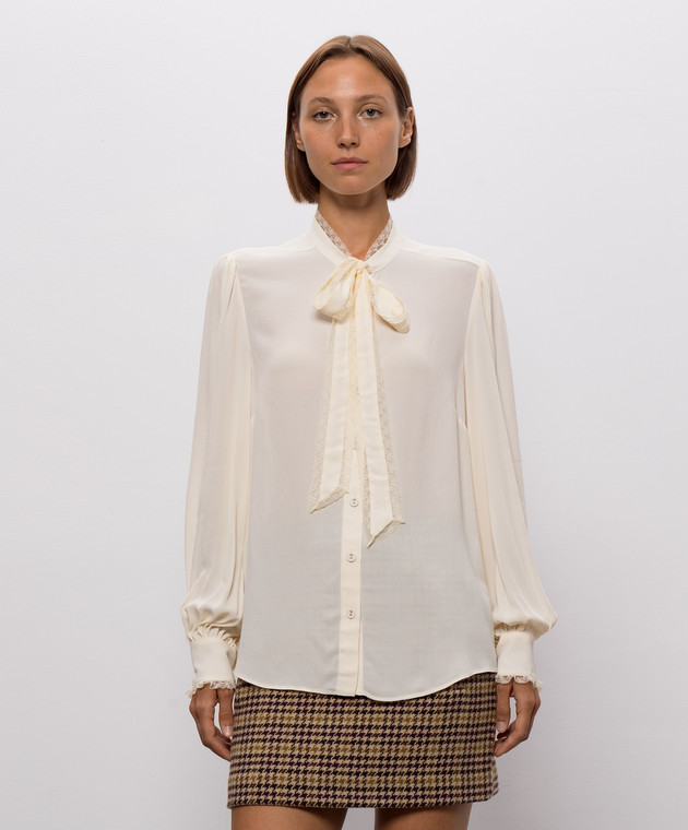 Twinset Блуза цвета айвори 262TT2324 изображение 3