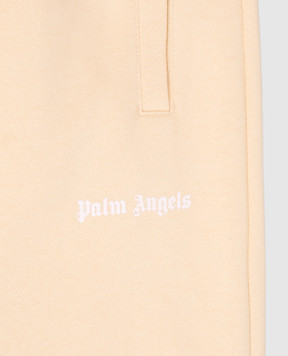 Palm Angels Дитячі утеплені джогери з принтом логотипа F6PAJGFP054