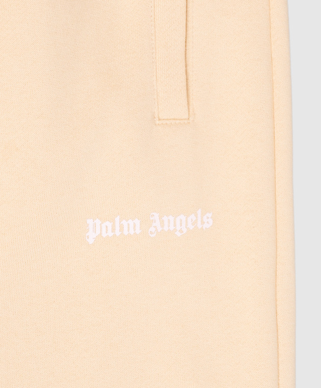 Palm Angels Дитячі утеплені джогери з принтом логотипа F6PAJGFP054 зображення 3