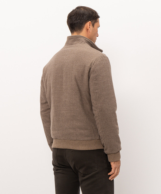 Doriani Cashmere Коричневая куртка A430T125 изображение 4