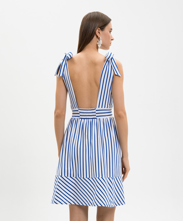 Twinset Біла сукня в смужку 261LM2GCC зображення 4