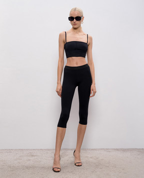 Tom Ford Черные шорты с узором логотипа PAJ102JEX166