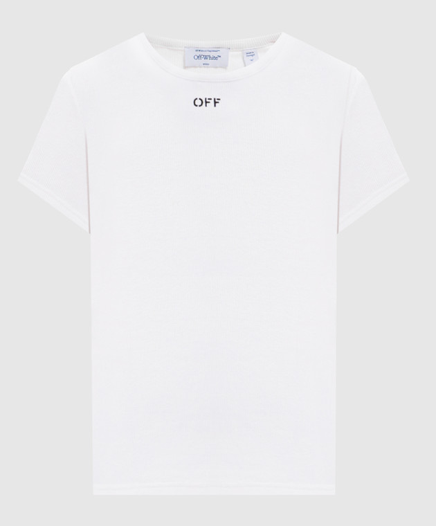 Off-White Біла футболка 2FA00679T