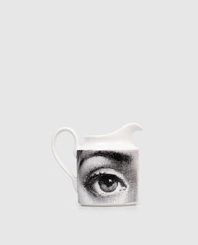 Fornasetti Білий порцеляновий молочник Tema e Variazioni P05X445
