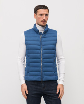 MooRER Синій пуховий жилет Calaf CALAFS3