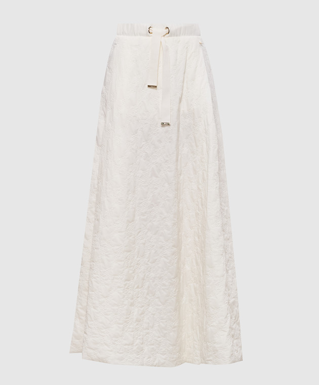 Herno Юбка макси цвета айвори GN000129D12456Z