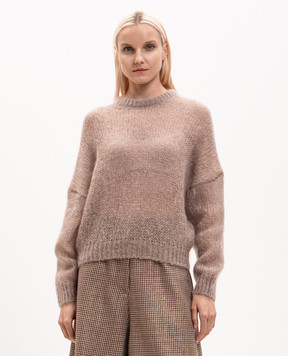 Brunello Cucinelli Коричневий светр з вовною MLC349300P