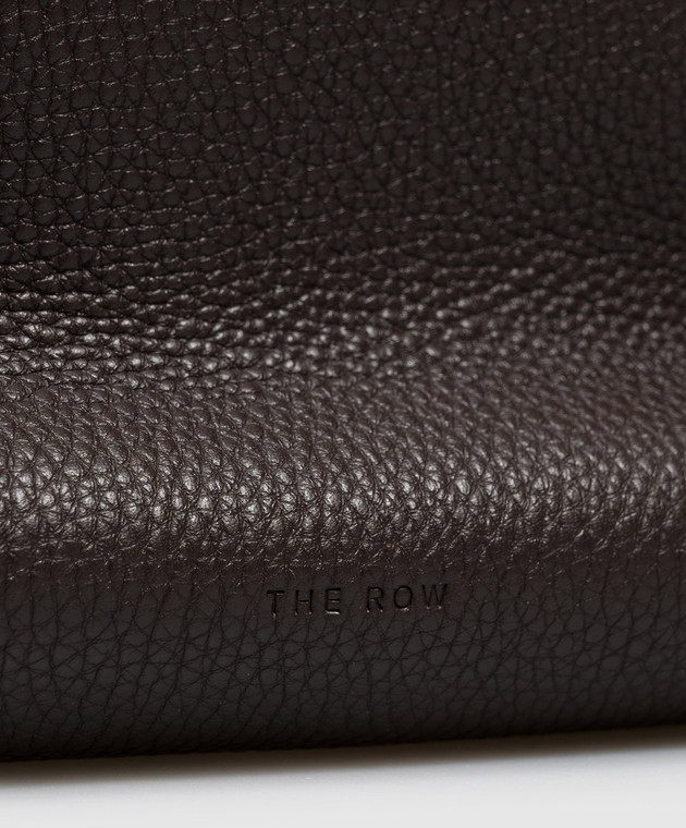 The Row Коричневая кожаная сумка Agnes 15 W2201L694 изображение 4