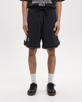 Off-White Синие шорты с перфорацией 44MCI01AS26J001