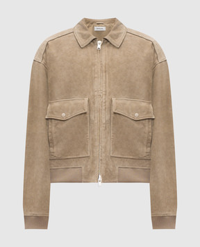 AGOLDE Бежевая замшевая куртка Emil A4070