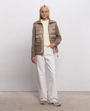 Moncler Жовта футболка з кишенею L20938C0002289BFV