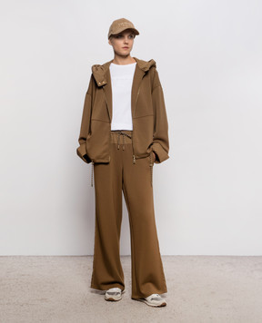 Twinset Коричневі спортивні штани 262LI2LCC